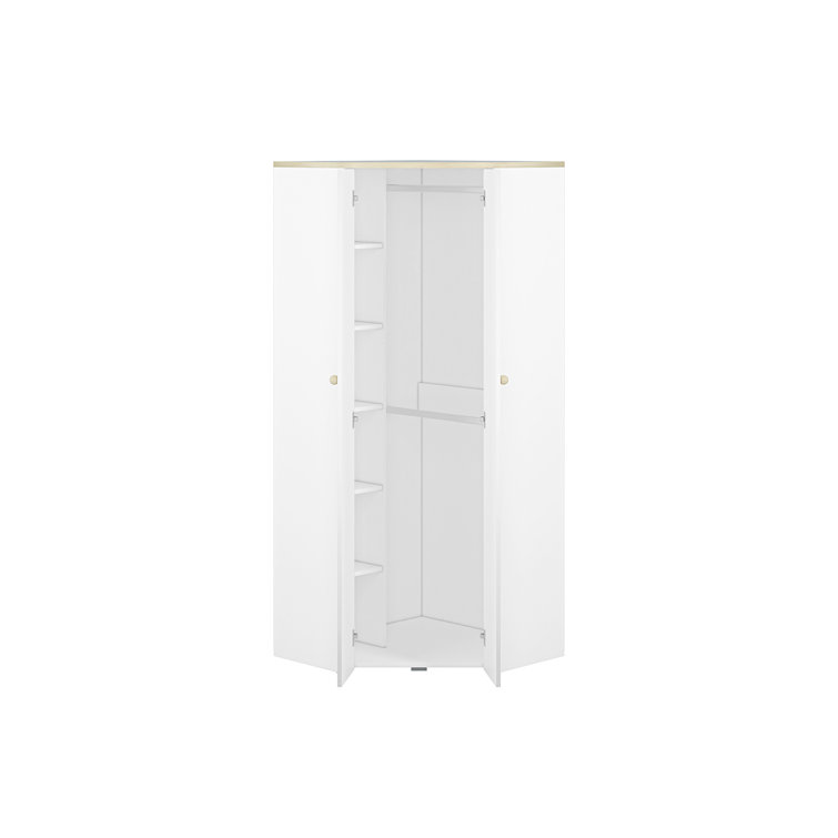 Ml Meble 2 Door Solid Wood Wardrobe Uk